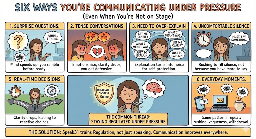 Speak31 Image woman and pressure